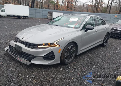 2021 Kia K5 Gt-Line z USA, uszkodzony, nr VIN 5XXG64J20MG065326